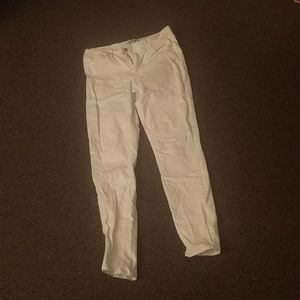 White jeans